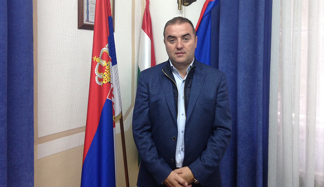 Neško Čestić, predsednik opštine Srbobran